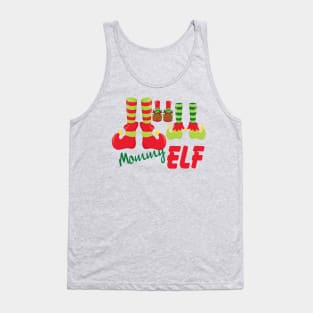 Mommy Elf - Christmas Tank Top